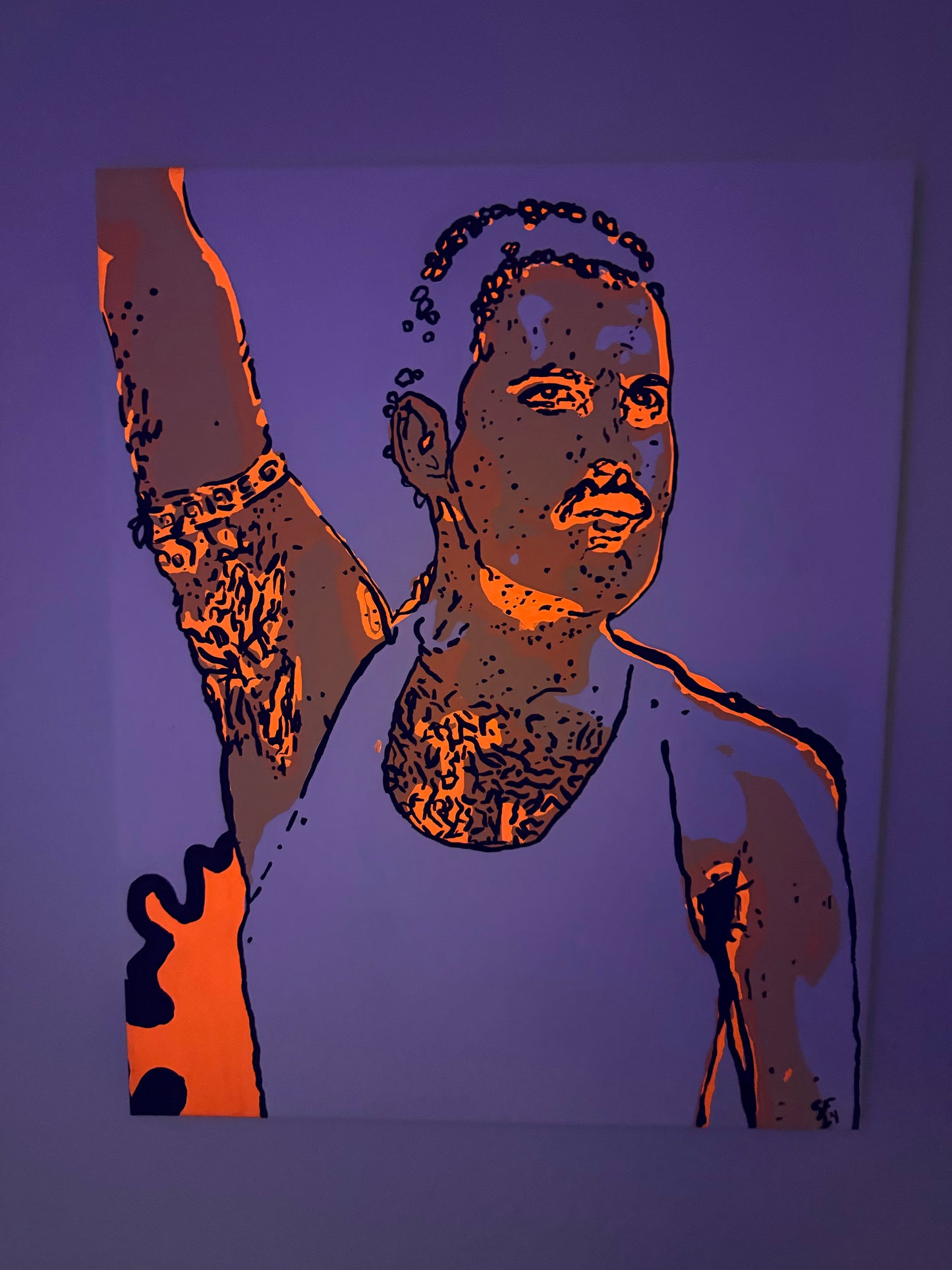 Freddie Mercury 16x20